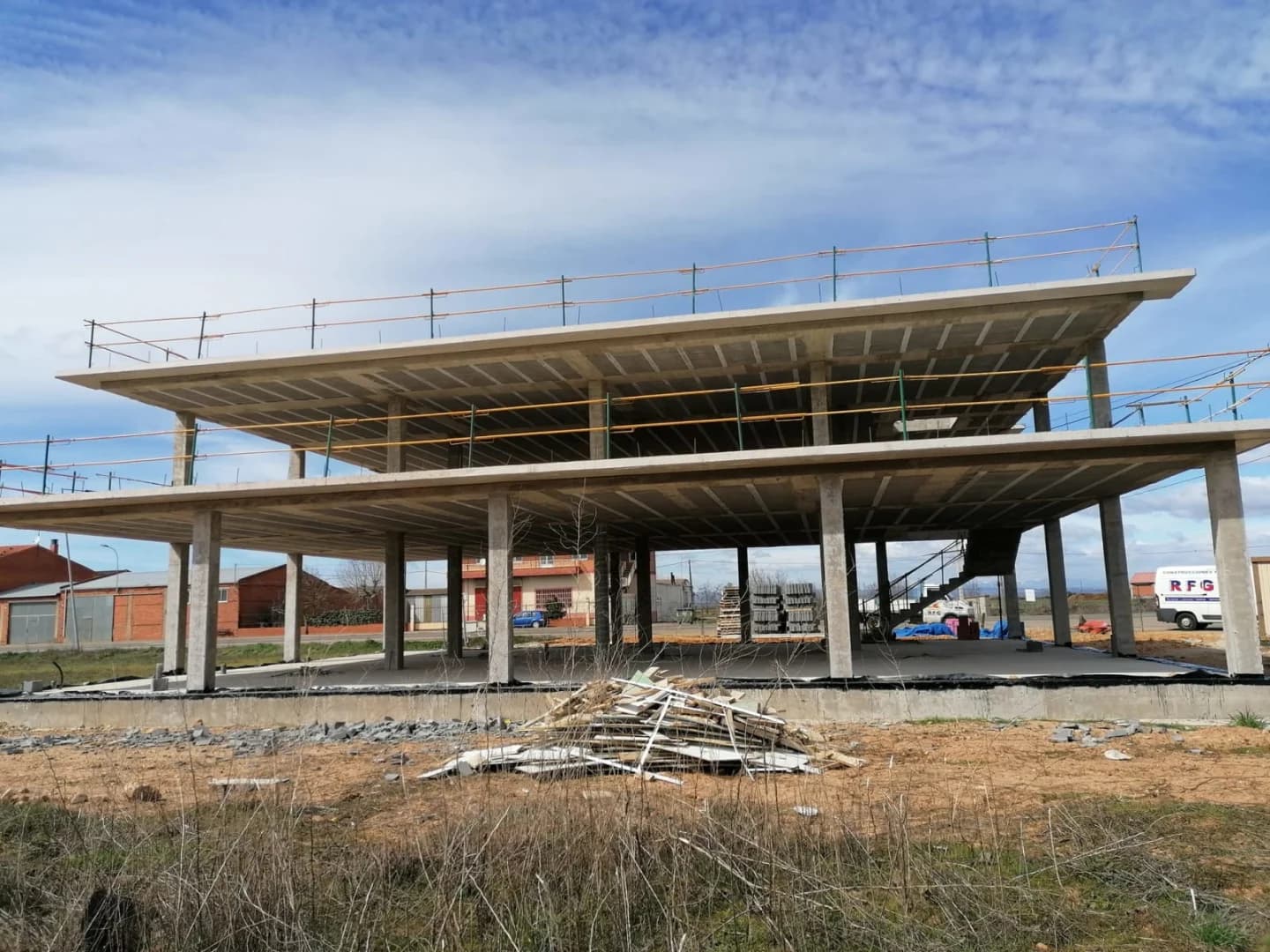 Construcción de Albergue de peregrinos con restaurante